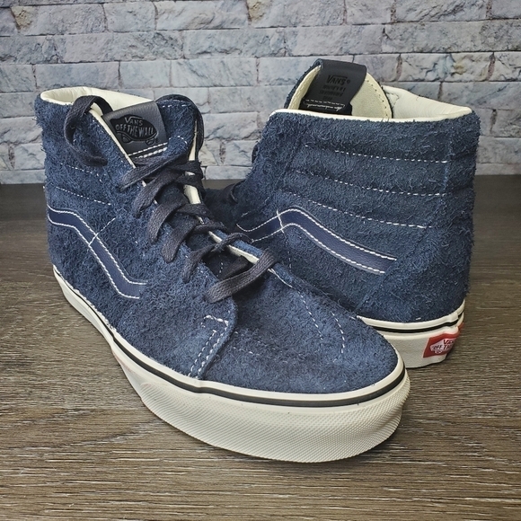 New Vans Sk8-Hi Hairy Suede